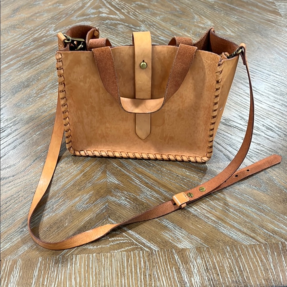Madewell WhipStitch Mini Leather Bag
